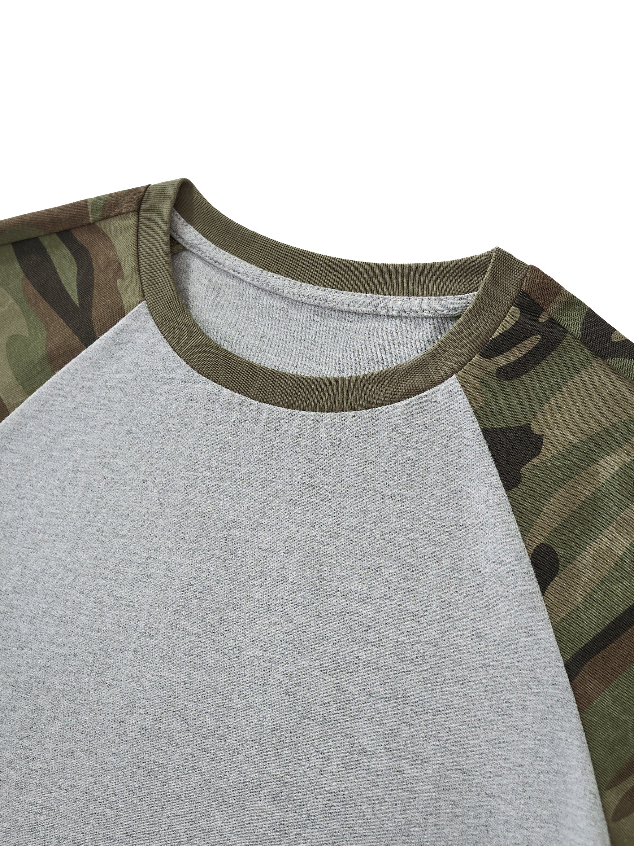 WOMEN'S CAMO RAGLAN BABY TEE