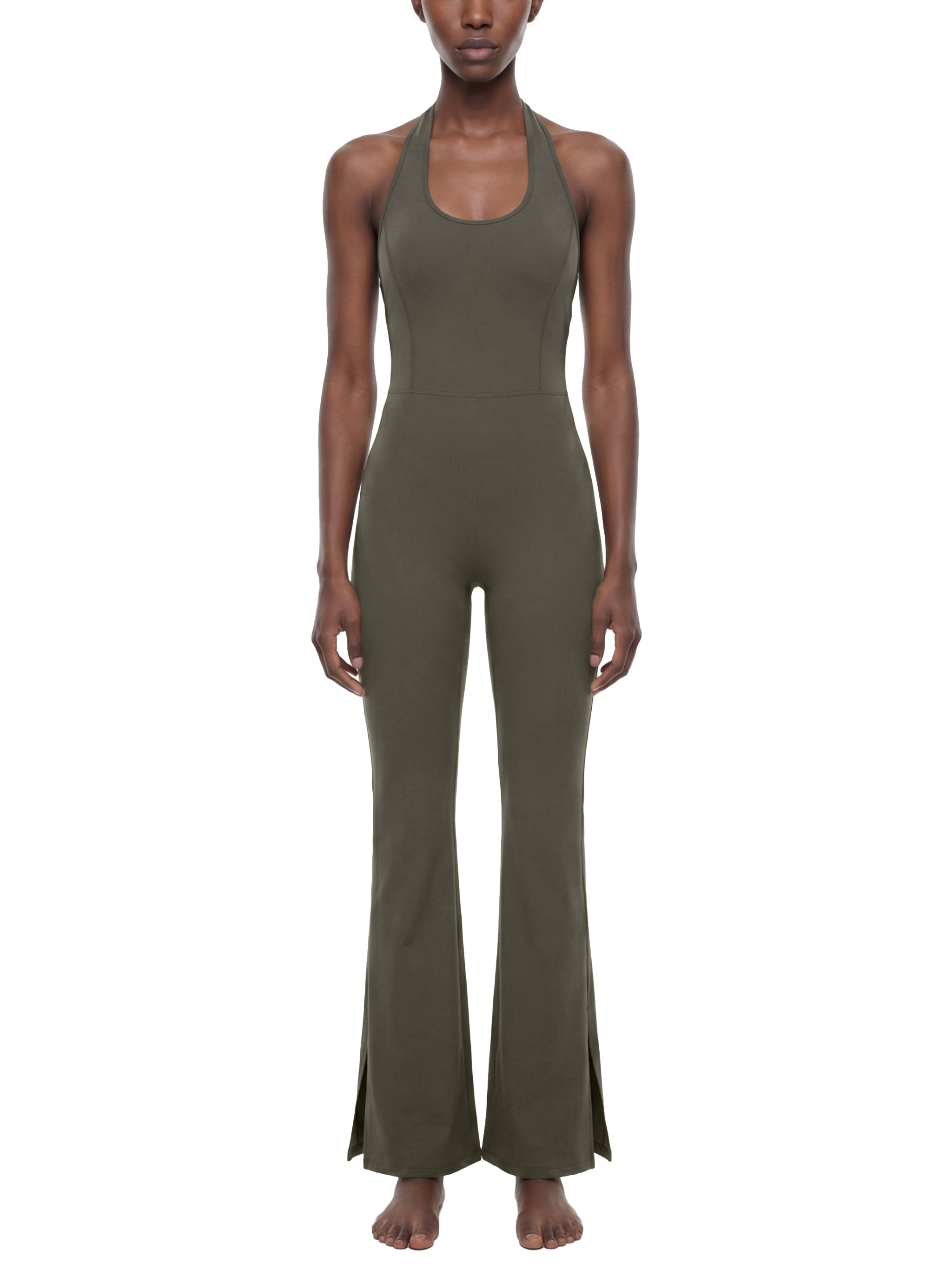 WOMEN'S FLARED JUMPSUIT