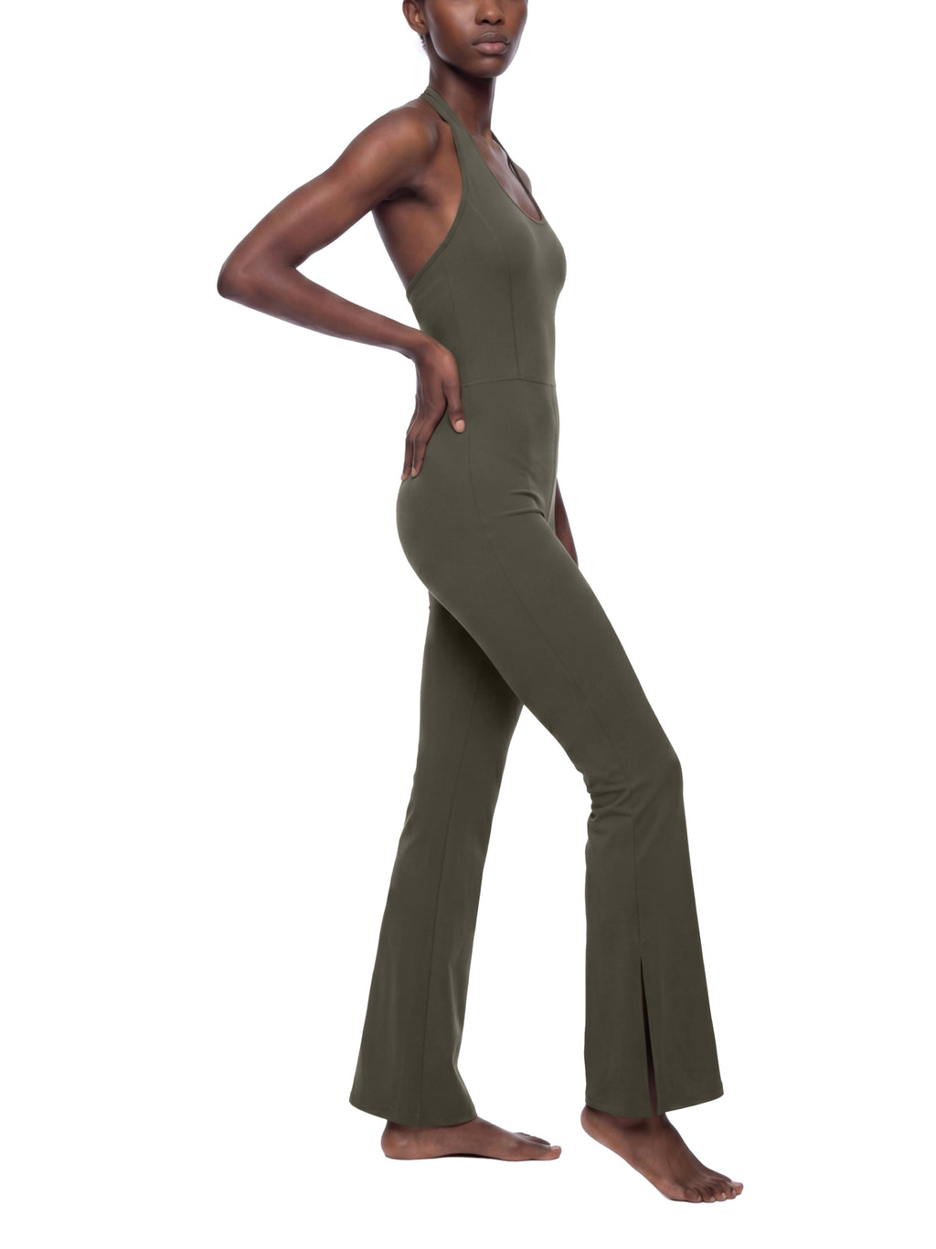 WOMEN'S FLARED JUMPSUIT