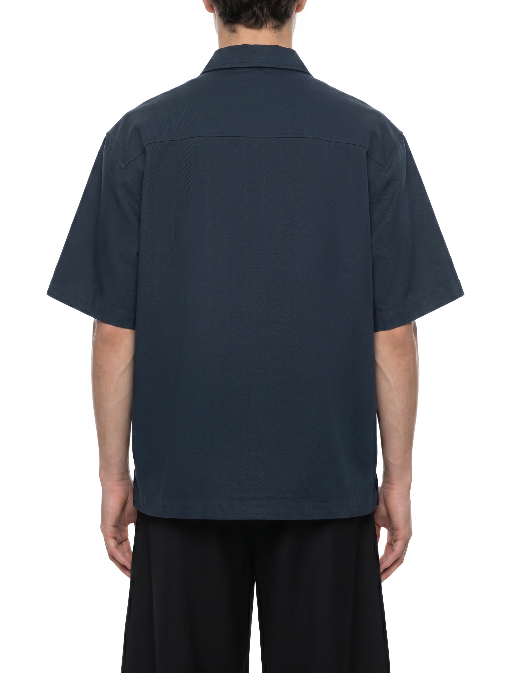 100% COTTON POCKET BUTTON UP