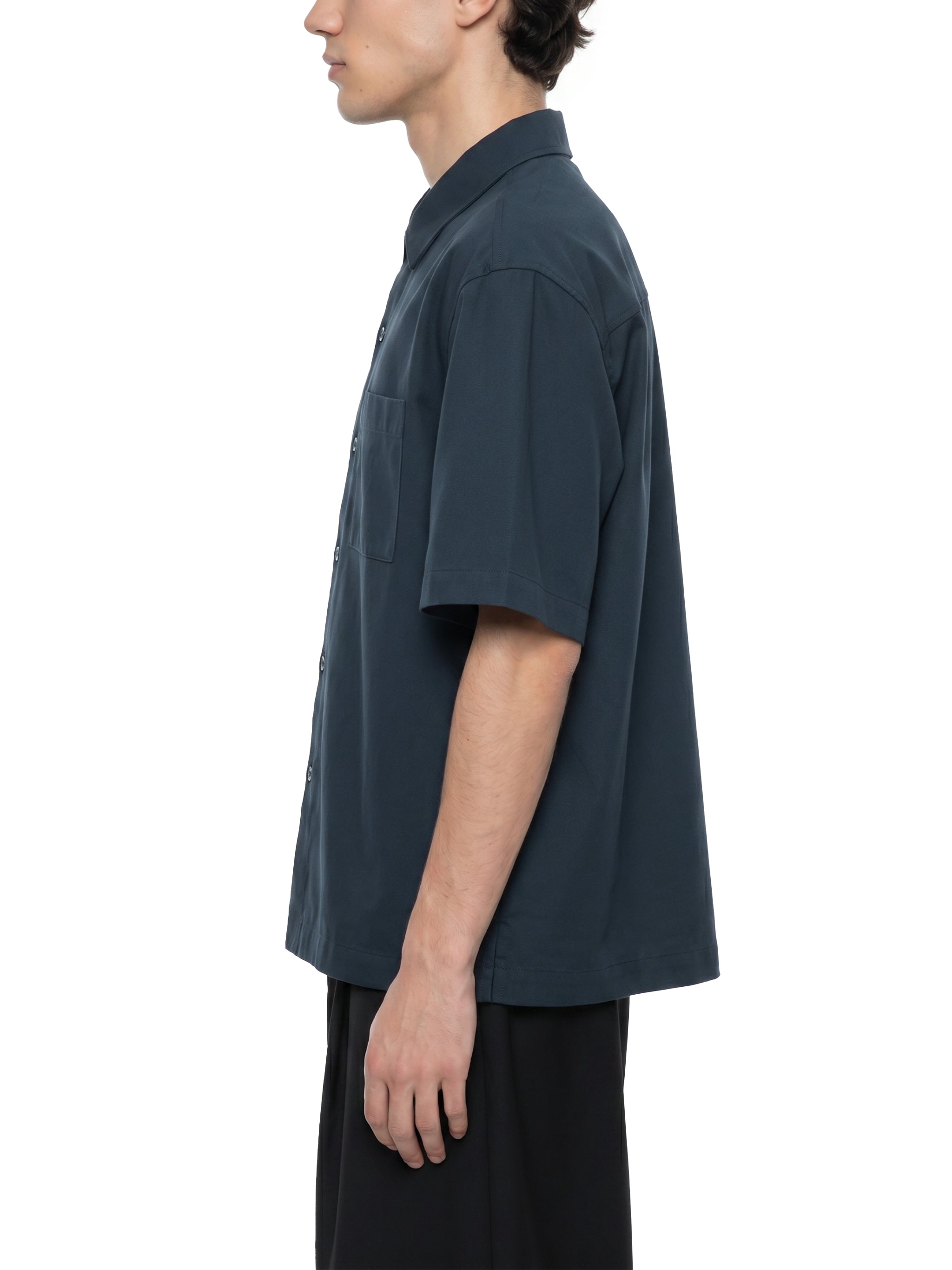 100% COTTON POCKET BUTTON UP